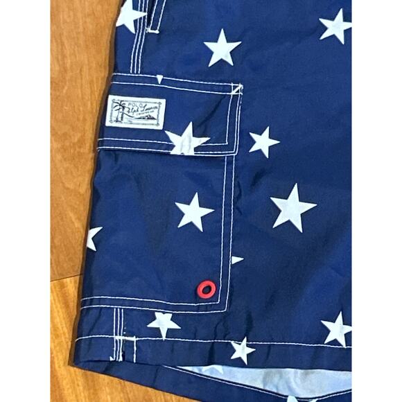 Polo by Ralph Lauren American Flag Swim Trunks - Picture 2 of 10